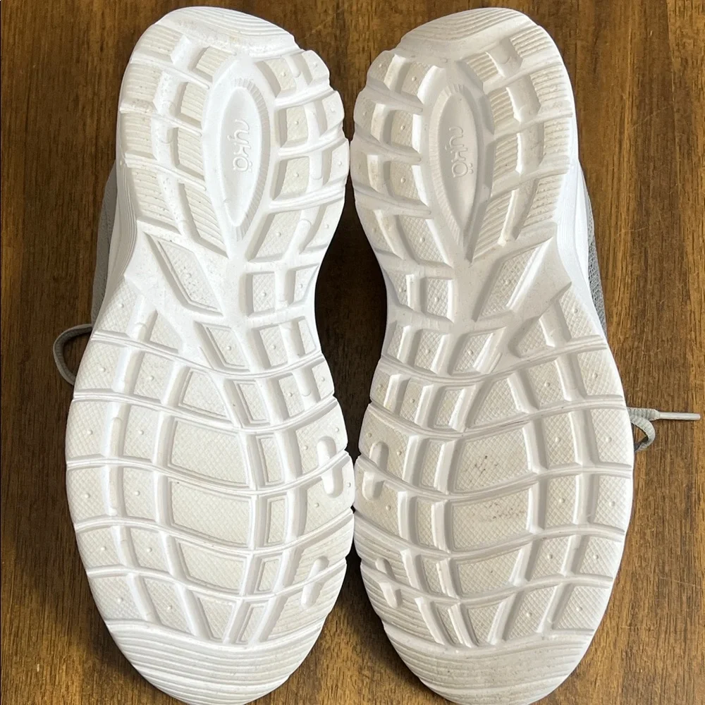 Ryka Gray and White Women's Sneakers - Picture 12 of 14